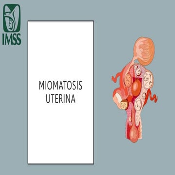 Expo miomatosis uterina ......................