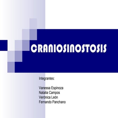 Expo Craneosinostosis