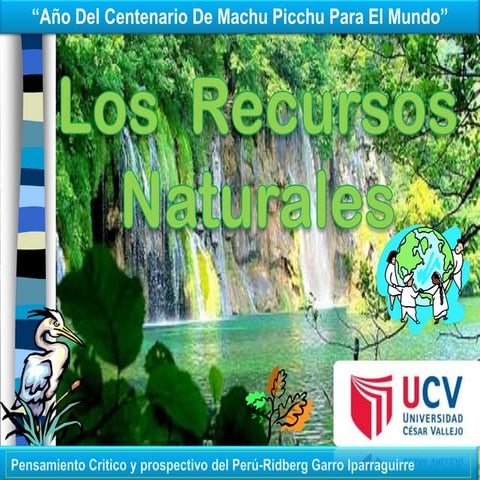 Los Recursos Naturales