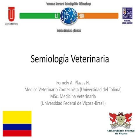 Introducción a la Semiología Veterinaria