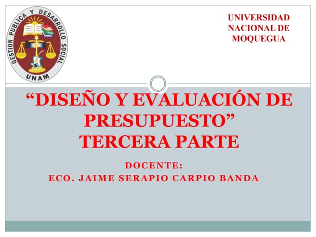 Presupuesto exposición