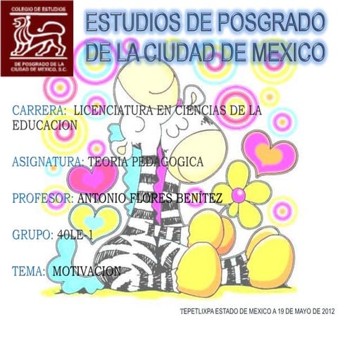 Exposicion de pedagogia