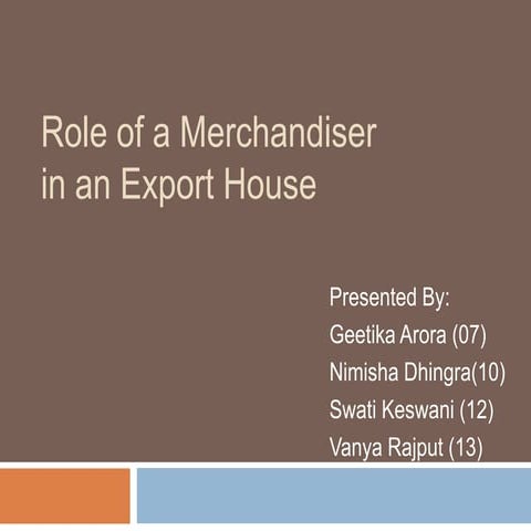 Exp ppt (2) export merchandising