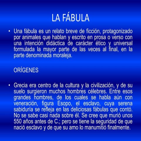 Fabulas