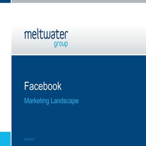 Facebook marketing landscape