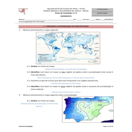 Ficha de Avaliação n.º 4 - Correção