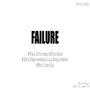 Fail Forward: Why Failure Builds Founders