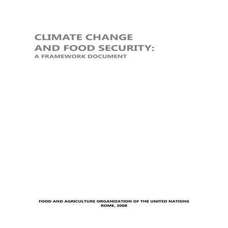 Global Warming and Food Security