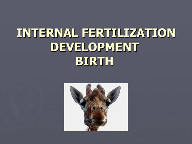 Fertilization and Development