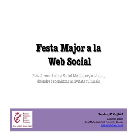 Festa Major a la Web Social