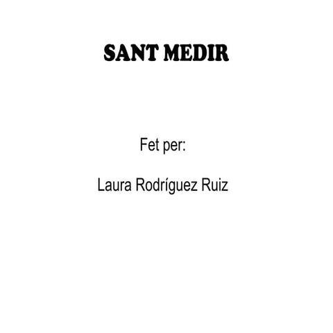 Festa sant medir 