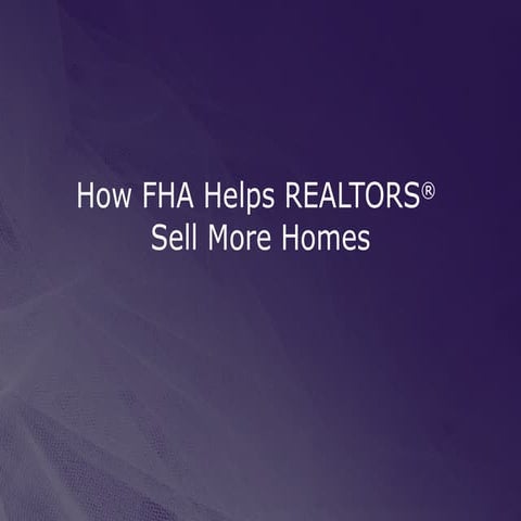 Fha Basics