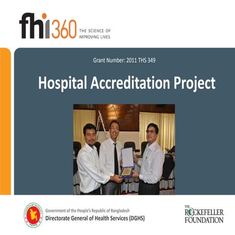 Hospital Accreditation Project | Bangladesh