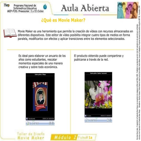 Fichas movie maker
