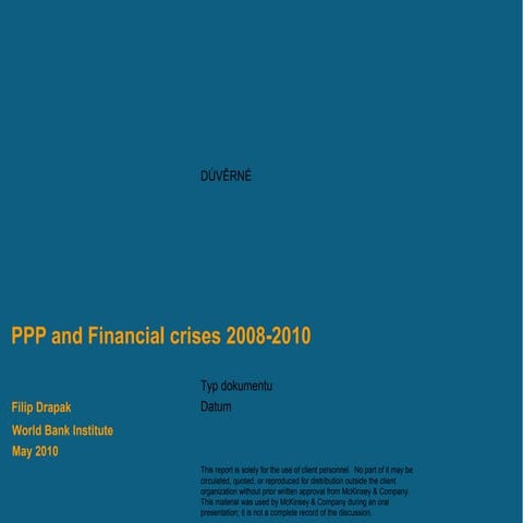 Filip drapak ppp in financial crises english