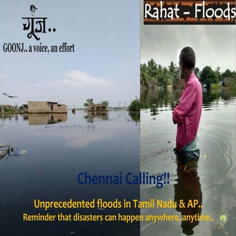 A comprehensive report on Tamilnadu & Andhra Pradesh floods.. 