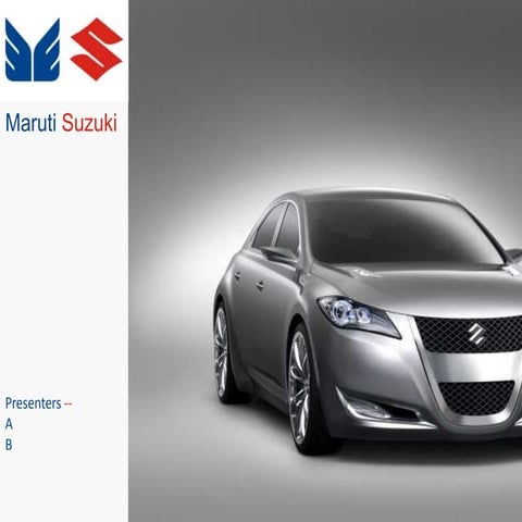 Maruti Suzuki with Oracle products