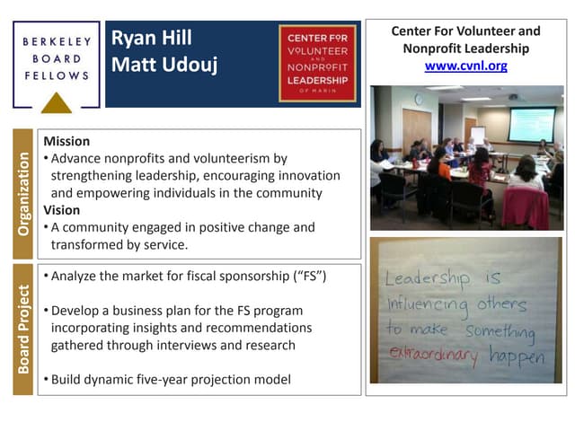 Berkeley Board Fellows Project Summaries 2013