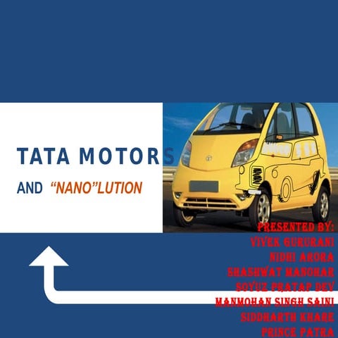 Final Tata Motors And Nano bt PRINCE PATRA