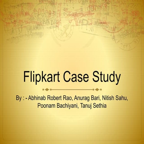 Flipkart analysis 