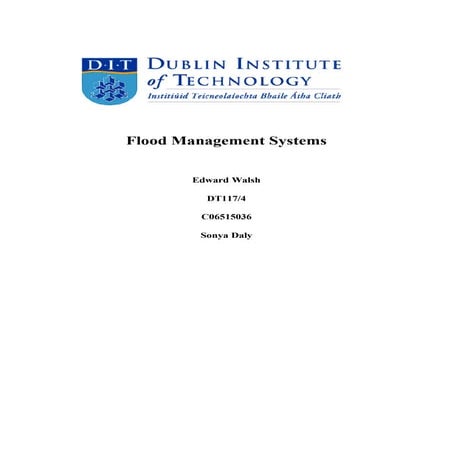 Flood management systems