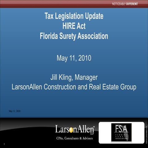 Florida surety assoc presentation 5-11-2010
