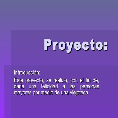 proyecto viejoteca 