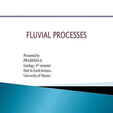 Fluvial process