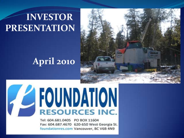 Foundation Resources Inc (FDN:TSXV)
