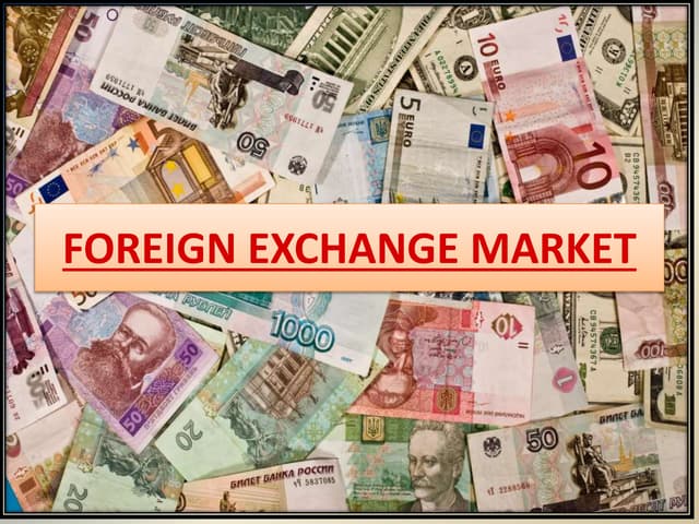 Foreign exchange market