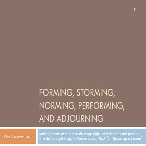 Forming, storming, norming, performing (v3)