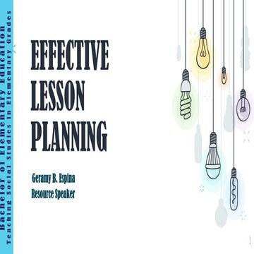 LESSON PLANNING Tips.pptx
