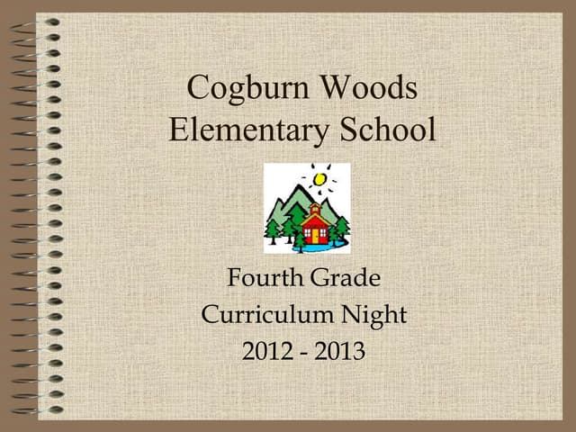 Fourth grade curriculum night 12 13 parham