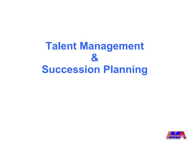 Succession Planning Model