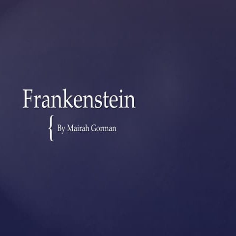 Frankenstein