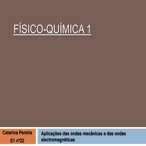 Ondas electromagneticas e mecânicas