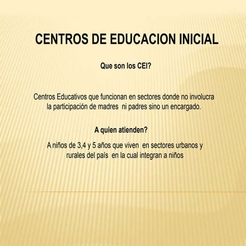 trabajom de educacion inicial