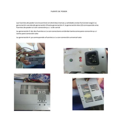 Fuente de poder