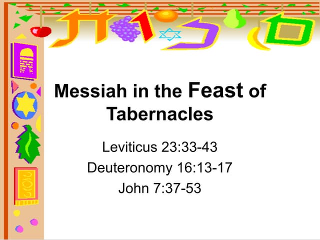 Fuller baptist sukkot tabernacles 051014b