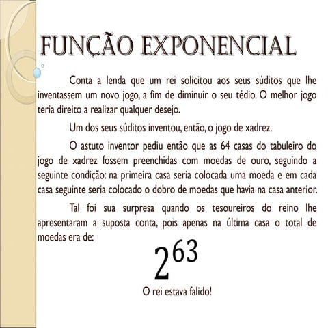 Função expenencial