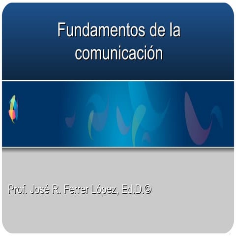Fundamento De La Comunicacion Comp