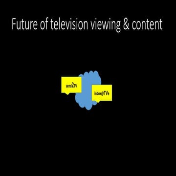 Future of television slideshare