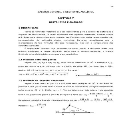 GEOMETRIA ANALÍTICA cap  07