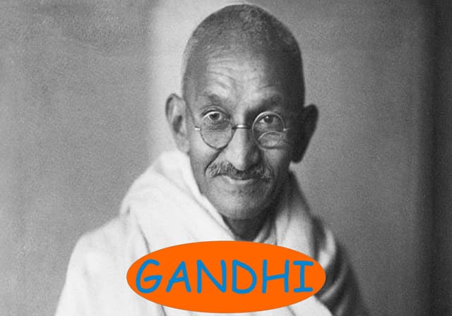Gandhi by Paula Rueda