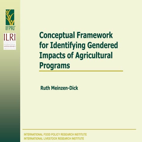 Gap project conceptual framework ap