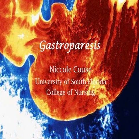 Gastroparesis case study (2)