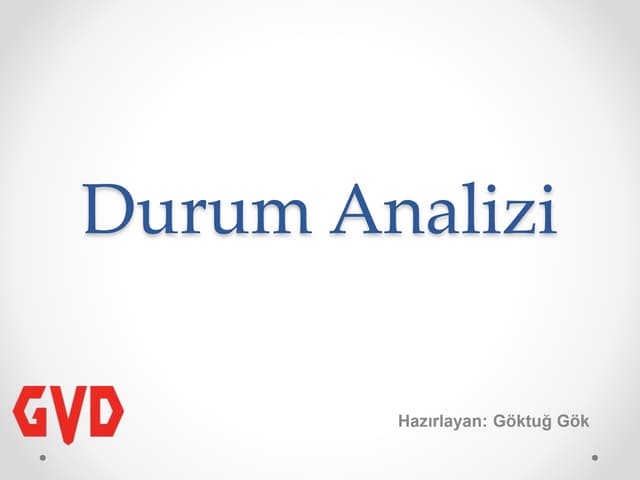 Gebze sanayi odası sunumu