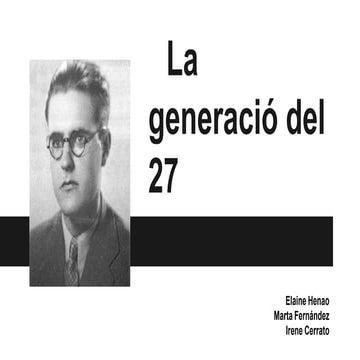 Generació del 27