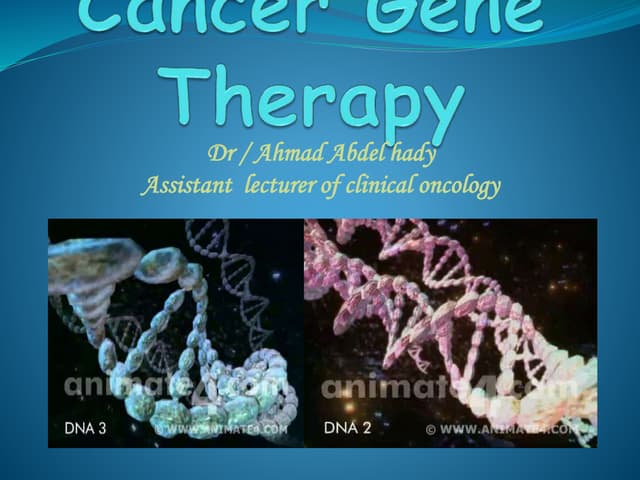 Cancer Gene therapy