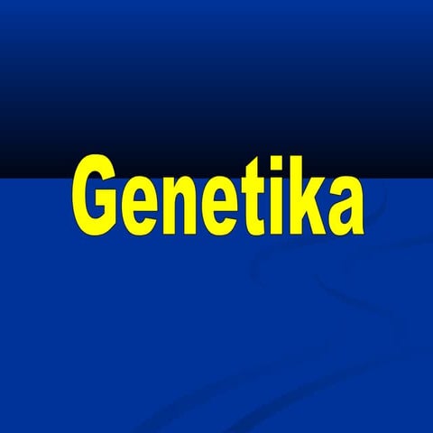 Genetika